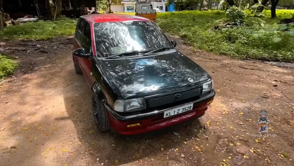 ರೇಸ್ ಕಾನ್ಸೆಪ್ಟ್ನಲ್ಲಿ ಮಾಡಿಫೈಗೊಂಡು ಮಿಂಚುತ್ತಿದೆ ಮಾರುತಿ ಜೆನ್ ಕಾರು