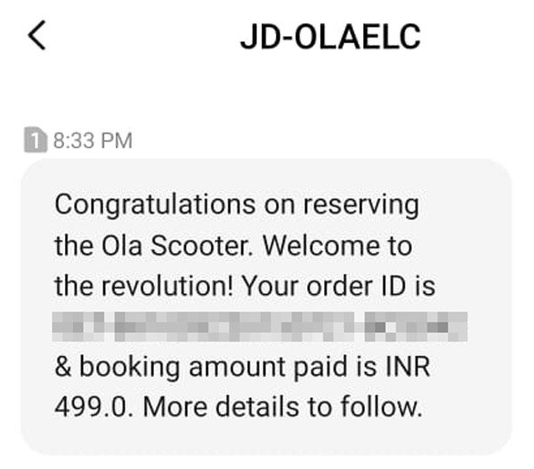 ಓಲಾ ಎಲೆಕ್ಟ್ರಿಕ್ ಸ್ಕೂಟರ್ ಬುಕ್ಕಿಂಗ್ ಮಾಡುವ ವಿಧಾನಗಳಿವು
