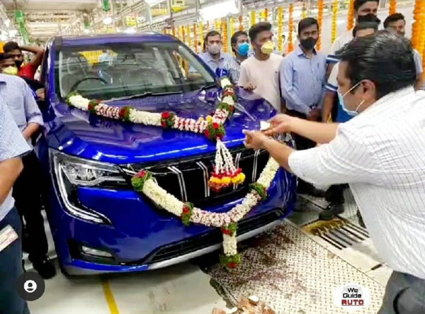 ಬಹುನೀರಿಕ್ಷಿತ XUV700 ಎಸ್ಯುವಿ ಉತ್ಪಾದನೆಗೆ ಅಧಿಕೃತ ಚಾಲನೆ ನೀಡಿದ Mahindra