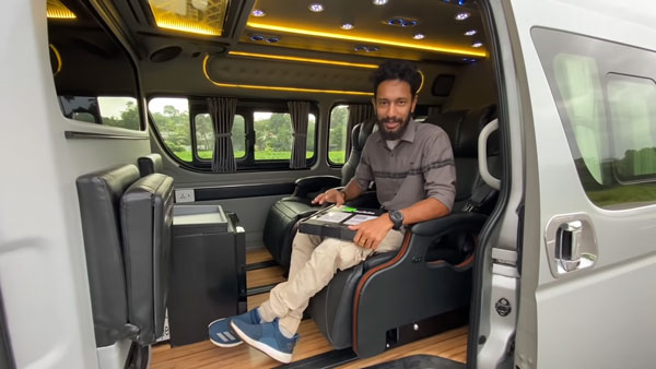 ಮೋಟಾರ್ ಹೋಂನಂತೆ ಮಾಡಿಫೈಗೊಂಡ Toyota Hiace ಎಂಪಿವಿ