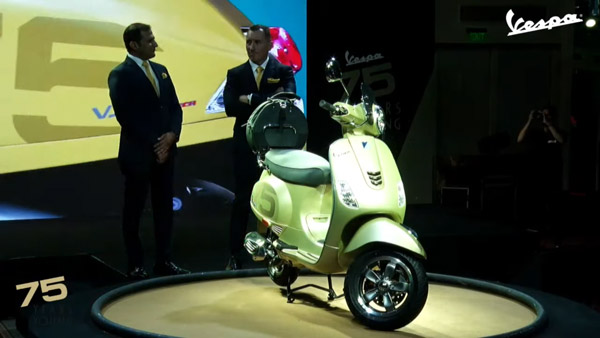 ಭಾರತದಲ್ಲಿ 75th Anniversary Edition ಸ್ಕೂಟರ್ ಗಳನ್ನು ಬಿಡುಗಡೆ ಮಾಡಿದ Vespa ಇಂಡಿಯಾ
