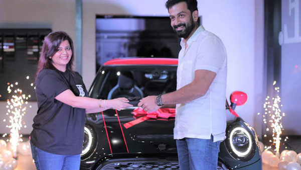 ಐಷಾರಾಮಿ Mini Cooper JCW ಕಾರು ಖರೀದಿಸಿದ ಮಲಯಾಳಂ ಸ್ಟಾರ್ ನಟ ಪೃಥ್ವಿರಾಜ್