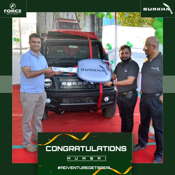 ಹೊಸ Gurkha ಆಫ್ ರೋಡ್ ಎಸ್ಯುವಿ ವಿತರಣೆ ಆರಂಭಿಸಿದ Force Motors