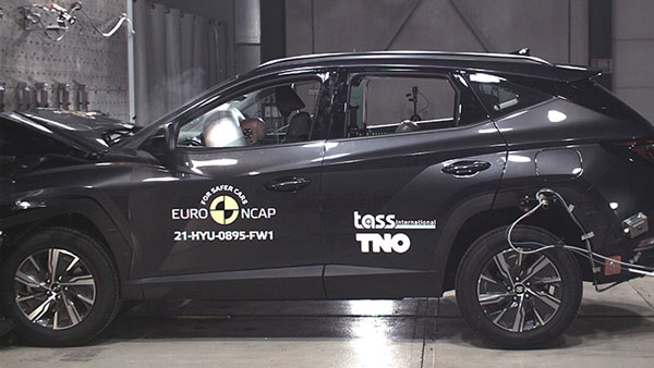ಕ್ರ್ಯಾಶ್ ಟೆಸ್ಟ್ನಲ್ಲಿ 5-ಸ್ಟಾರ್ ರೇಟಿಂಗ್ ಪಡೆದ ಹೊಸ Hyundai Tucson ಎಸ್ಯುವಿ