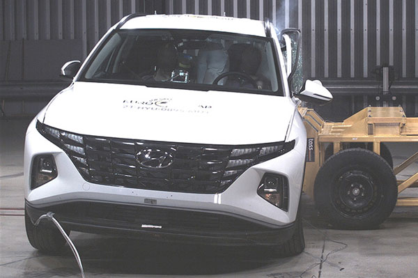 ಕ್ರ್ಯಾಶ್ ಟೆಸ್ಟ್ನಲ್ಲಿ 5-ಸ್ಟಾರ್ ರೇಟಿಂಗ್ ಪಡೆದ ಹೊಸ Hyundai Tucson ಎಸ್ಯುವಿ