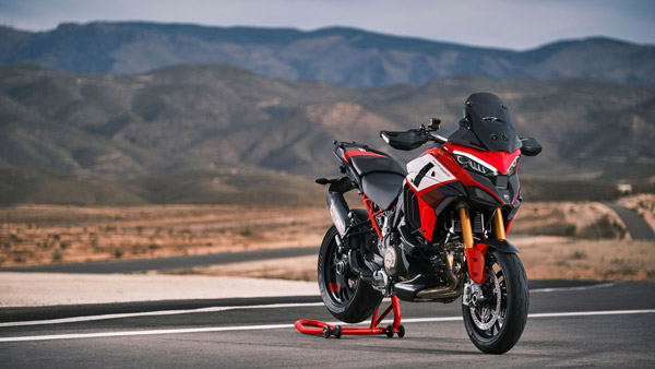 ಹೊಸ ಫೀಚರ್ಸ್ಗಳೊಂದಿಗೆ ಅನಾವರಣಗೊಂಡ Ducati Multistrada V4 Pikes Peak ವೆರಿಯೆಂಟ್