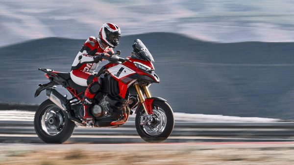 ಹೊಸ ಫೀಚರ್ಸ್ಗಳೊಂದಿಗೆ ಅನಾವರಣಗೊಂಡ Ducati Multistrada V4 Pikes Peak ವೆರಿಯೆಂಟ್