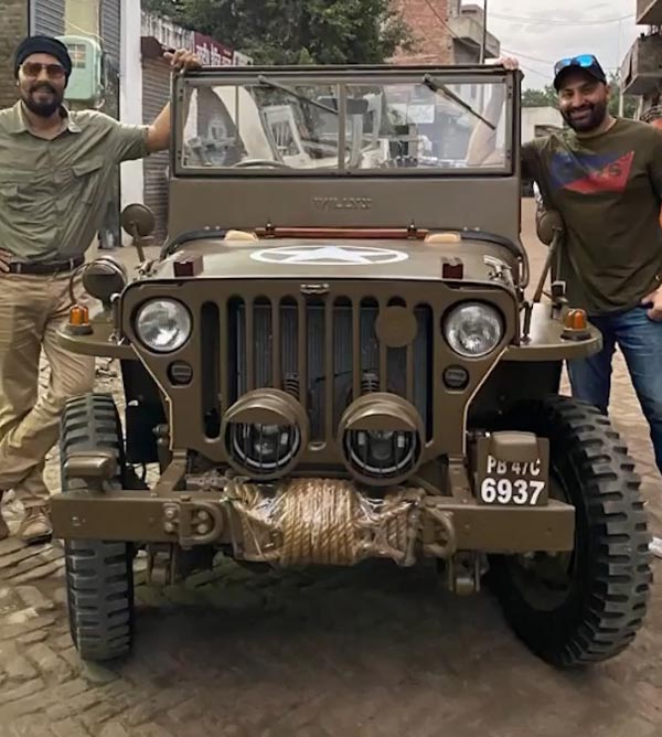 ವಿಂಟೇಜ್ Willys Jeep ಖರೀದಿಸಿದ ನಟ ರಣದೀಪ್ ಹೂಡಾ