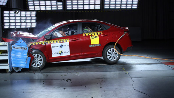 ಕ್ರ್ಯಾಶ್ ಟೆಸ್ಟ್ನಲ್ಲಿ ಮೇಡ್ ಇನ್ ಇಂಡಿಯಾ Hyundai Verna ಕಾರು ವಿಫಲ: ಶೂನ್ಯ ಸ್ಟಾರ್ ರೇಟಿಂಗ್
