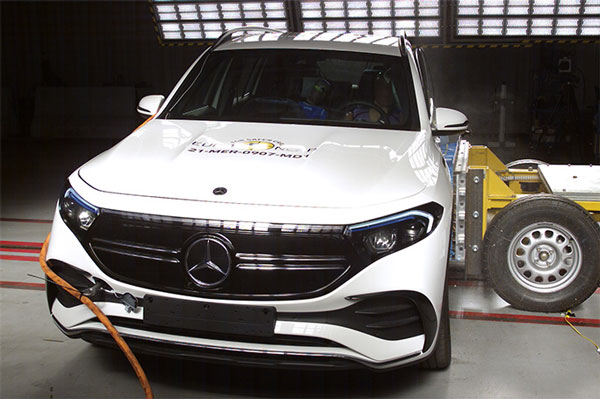 ಕ್ರ್ಯಾಶ್ ಟೆಸ್ಟ್ನಲ್ಲಿ 5-ಸ್ಟಾರ್ ರೇಟಿಂಗ್ ಪಡೆದ Mercedes Benz EQB ಎಸ್ಯುವಿ
