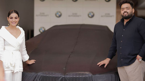 ಐಷಾರಾಮಿ BMW ಕಾರು ಖರೀದಿಸಿದ ನಟಿ ಸಂಯುಕ್ತ ಮೆನನ್