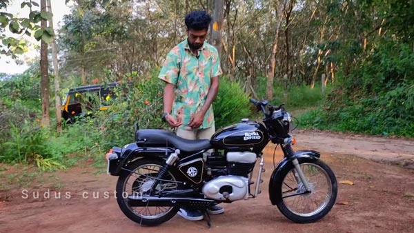 ರಾಯಲ್ ಎನ್ಫೀಲ್ಡ್ ಬೈಕಿನಂತೆ ಮಾಡಿಫೈಗೊಂಡ TVS XL ಮೊಪೆಡ್