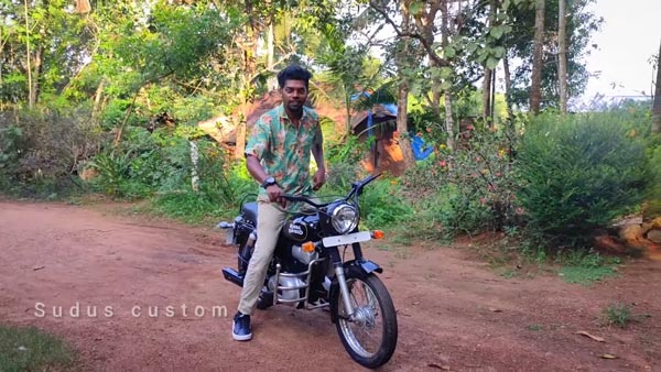 ರಾಯಲ್ ಎನ್ಫೀಲ್ಡ್ ಬೈಕಿನಂತೆ ಮಾಡಿಫೈಗೊಂಡ TVS XL ಮೊಪೆಡ್