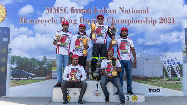 ರಾಷ್ಟ್ರ ಮಟ್ಟದ ಡ್ರ್ಯಾಗ್ ರೇಸ್ನಲ್ಲಿ ಸತತವಾಗಿ 5ನೇ ಬಾರಿ ಗೆಲುವು ಸಾಧಿಸಿದ ಮುದ್ದಪ್ಪ