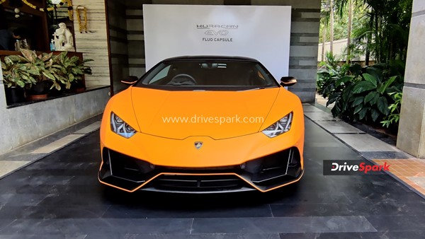ಭಾರತದಲ್ಲಿ ಹೊಸ Lamborghini Huracan EVO Fluo Capsule ಕಾರು ಬಿಡುಗಡೆ