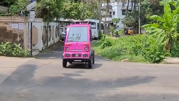 ಆಕರ್ಷಕ ಎಲೆಕ್ಟ್ರಿಕ್ ಕಾರನ್ನು ನಿರ್ಮಿಸಿದ 67 ವರ್ಷದ ವೃದ್ಧ: 60 ಕಿಮೀ ಪ್ರಯಾಣಿಸಲು ರೂ.5 ವೆಚ್ಚ