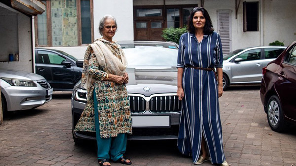ಐಷಾರಾಮಿ ಬಿಎಂಡಬ್ಲ್ಯು 5 ಸೀರಿಸ್ ಕಾರು ಖರೀದಿಸಿದ 84 ವರ್ಷದ ಹಿರಿಯ ನಟಿ