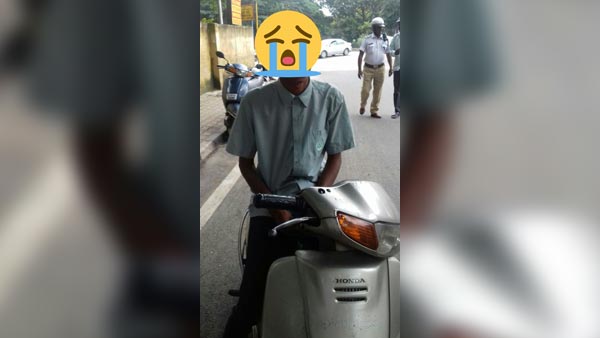 ಸೈಕ್ಲಿಸ್ಟ್ಗೆ ಡಿಕ್ಕಿ, ತಡೆಯಲು ಬಂದ ಕಾನಿಸ್ಟೇಬಲ್ನನ್ನು ಬಾನೆಟ್ ಮೇಲೆ 2 ಕಿ.ಮೀ ಎಳೆದೊಯ್ದ ಯುವಕ