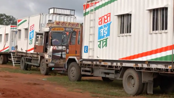 ಭಾರತ್ ಜೋಡೋ ಯಾತ್ರೆ: ಹೀಗಿದೆ ನೋಡಿ ರಾಹುಲ್ ಗಾಂಧಿ ತಂಗಲು ಬಳಸುತ್ತಿರುವ ಮೋಟಾರ್ ಹೋಮ್