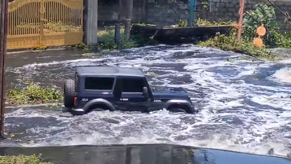 ಇದೇ ಕಾರಣಕ್ಕೆ ಥಾರ್ಗೆ ಇಷ್ಟು ಬೇಡಿಕೆ: ಬೆಂಗಳೂರು ಪ್ರವಾಹದಲ್ಲಿ ಮುನ್ನುಗ್ಗಿದ ಮಹೀಂದ್ರಾ ಥಾರ್