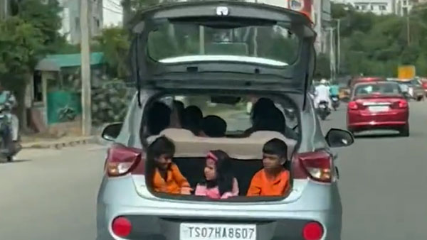 ಬೇಜವಾಬ್ದಾರಿಯುತ ಪೋಷಕರು: ಮಕ್ಕಳ ಜೀವವನ್ನು ಅಪಾಯಕ್ಕೆ ದೂಡಿದವರಿಗೆ ಪೊಲೀಸರಿಂದ ಉತ್ತಮ ಆಥಿತ್ಯ