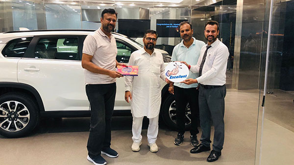 ಬಹುಬೇಡಿಕೆಯ ಮಾರುತಿ ಗ್ರ್ಯಾಂಡ್ ವಿಟಾರಾ ಎಸ್ಯುವಿ ವಿತರಣೆ ಪ್ರಾರಂಭ