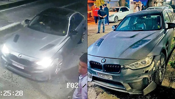 BMW ಕಾರಿನಲ್ಲಿ 23 ವರ್ಷದ ಯುವಕ ಹಿಟ್ ಅಂಡ್ ರನ್: ಪರಾರಿಗೆ ಯತ್ನಿಸಿ ಏರ್ಪೋರ್ಟ್ನಲ್ಲಿ ಸಿಕ್ಕಿಬಿದ್ದ
