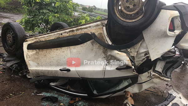 ಭೀಕರ ಅಪಘಾತ: ಕಾರು ಸಂಪೂರ್ಣ ಹಾನಿಯಾದ್ರು ಪ್ರಯಾಣಿಕರು ಸೇಫ್...ಟಾಟಾ ಕಾರಿಗೆ ಪ್ರಶಂಸೆ